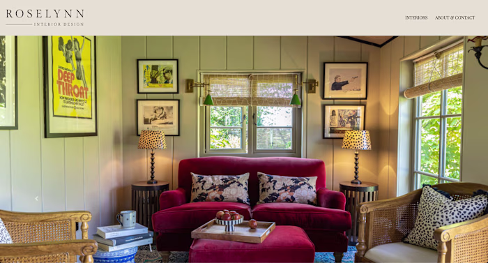 Interior designer portfolio 