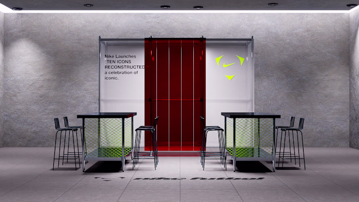 3D Render - Nike Football 