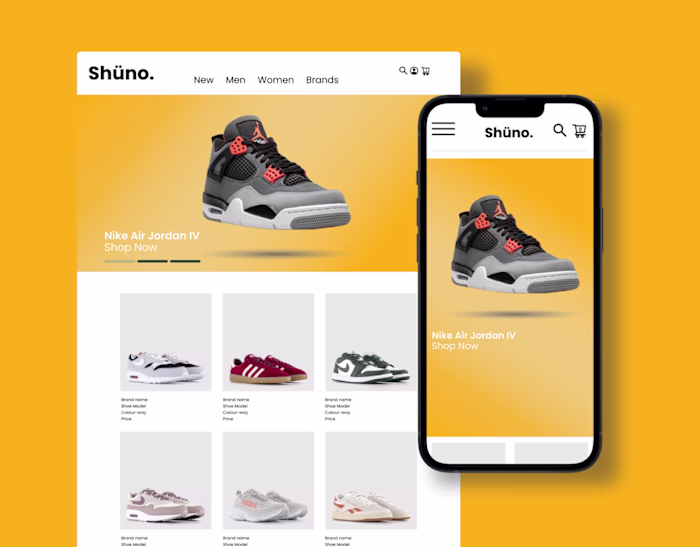 Shüno Responsive Website