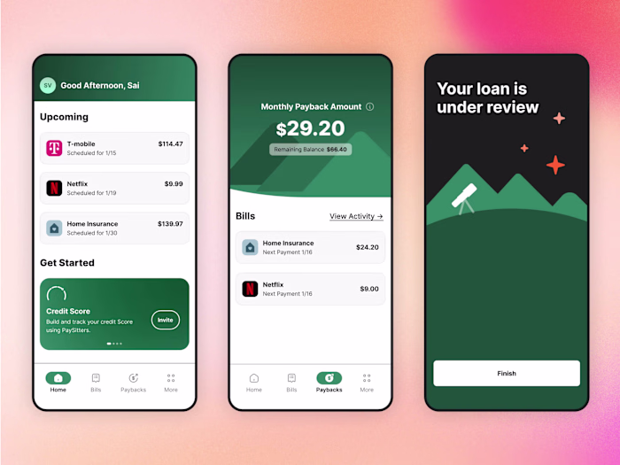 PaySitters Mobile App