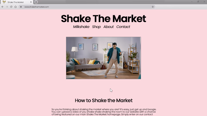 Shape the Market Advert