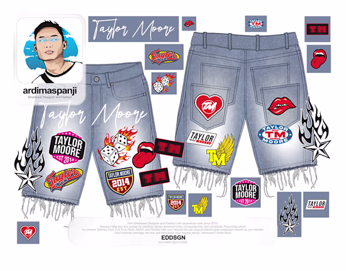 Jorts or Jeans Shorts Streetwear design collection