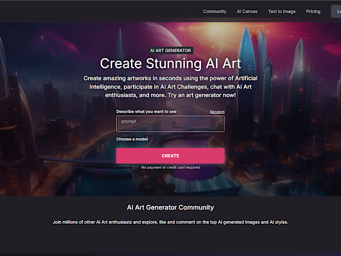 AI Art Generation App