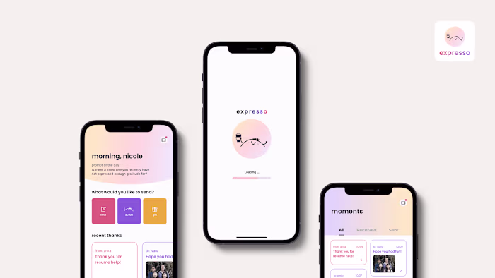 expresso: your personalized space for gratitude