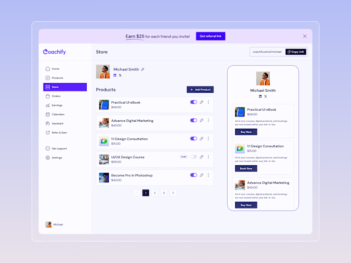 Expert UI/UX Design for Creator Commerce Platforms