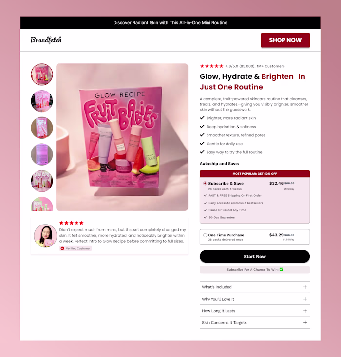 Your product page shouldn’t just