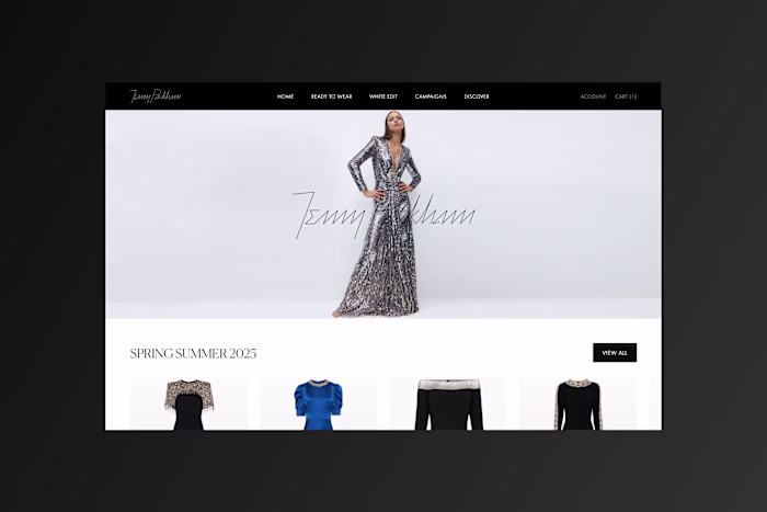 Jenny Packham––Globally celebrated eponymous luxury brand