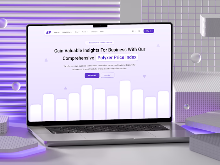 Polyxer Market - B2B Website Design