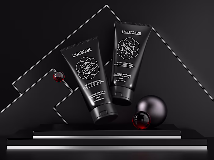 Lightcare cream on Behance