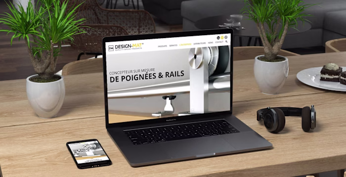 Rebranding & Communication for DESIGN-MAT