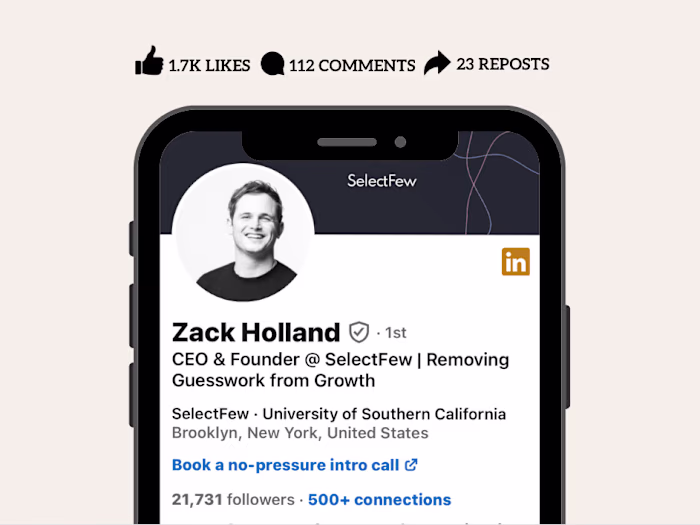 LinkedIn Ghostwriting for Tech Founders