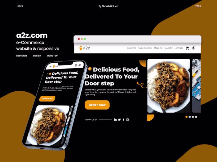 UI/UX Design Case Study  for E-Commerce Website