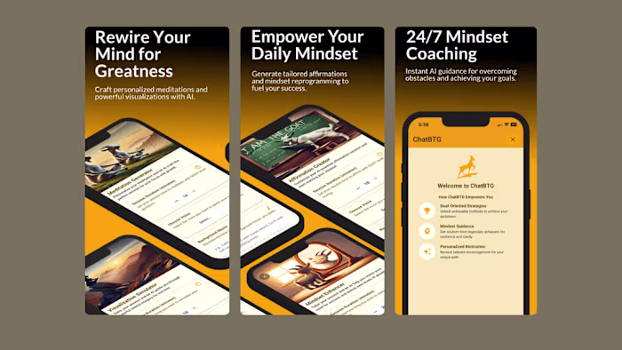 BeTheGOAT: Craft Your Personal GOAT Mentality