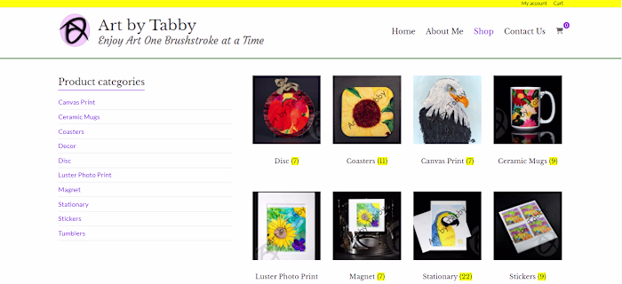 Branding and Web Development for Tabby Tid Bits