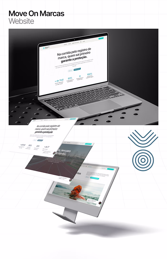 Move On Marcas - Website :: Behance