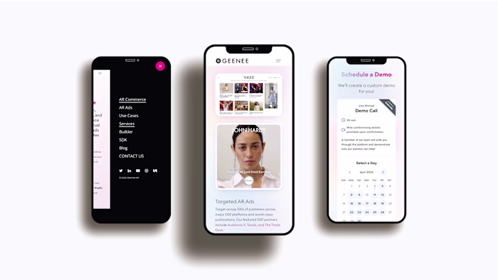 Geenee | Website Design and Website Development