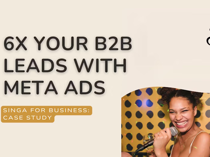 How I Turned "Meta Ads Don't Work for B2B" Into 6X More Leads