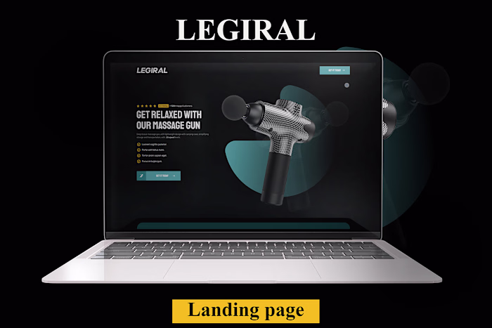 Legiral – Conversion-Focused Landing Page Design