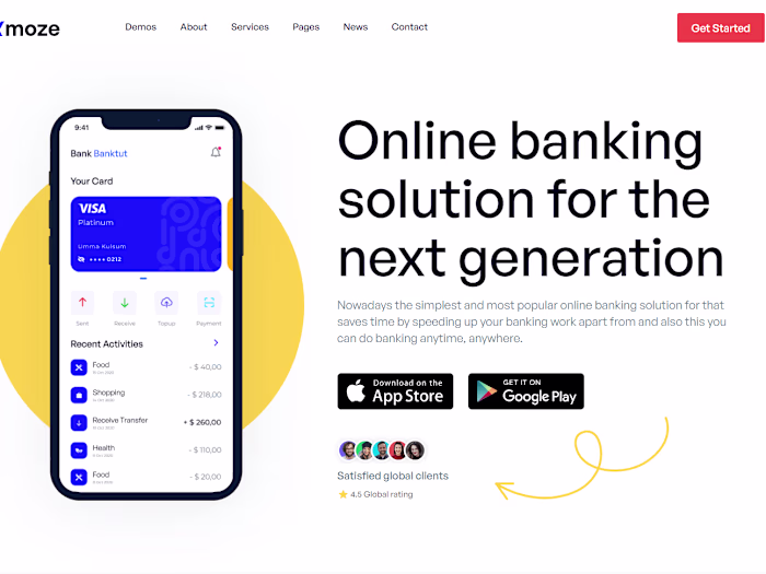 BUISNESS Landing Page