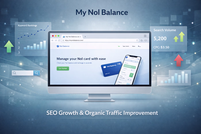 SEO Strategy and Website Optimization for My Nol Balance