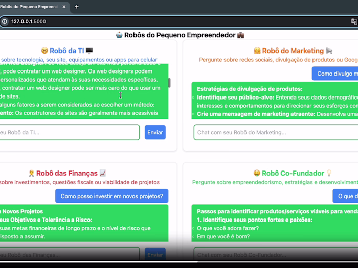 SMB/Entrepreneur Robots