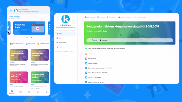 E-Learning with Examination