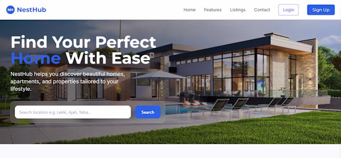 Just launched NestHub, a full-stack