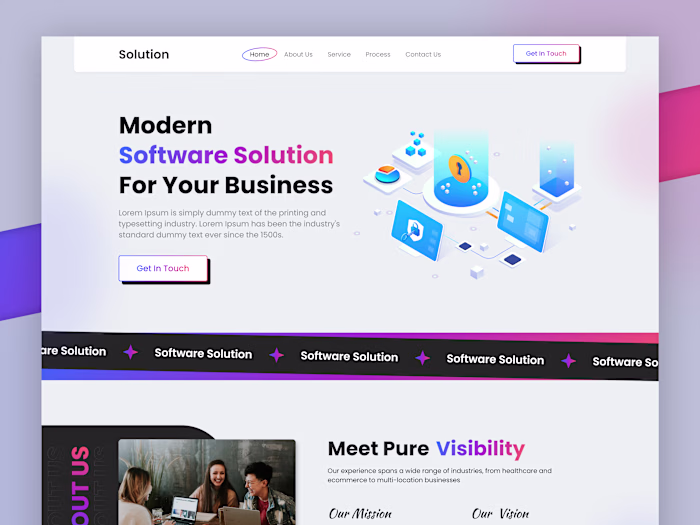 Software solution creative web