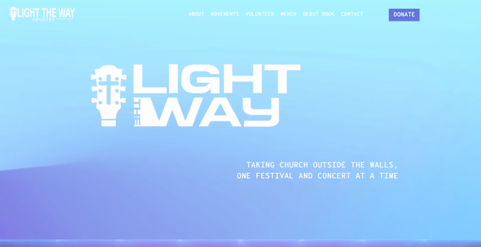 Website Design for Light the Way Ministry