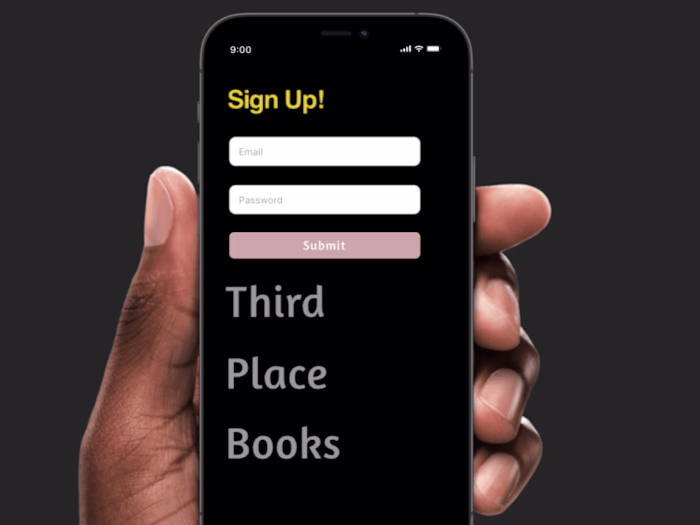 UX/UI Design: Third Place Books App
