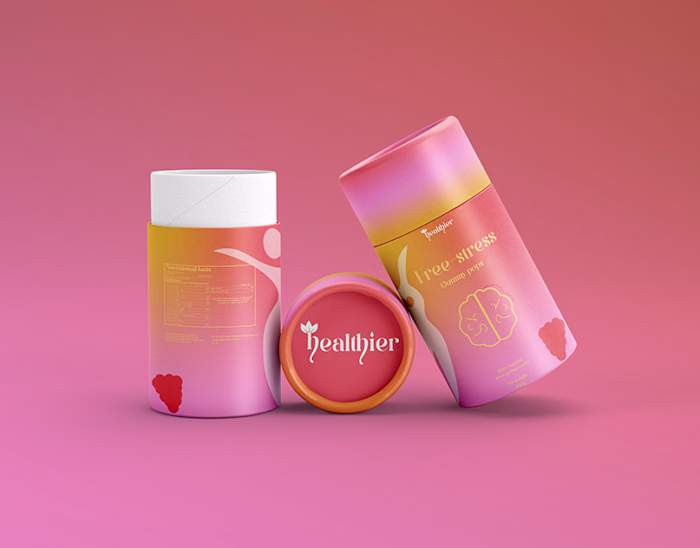 healthier branding and packaging design :: Behance