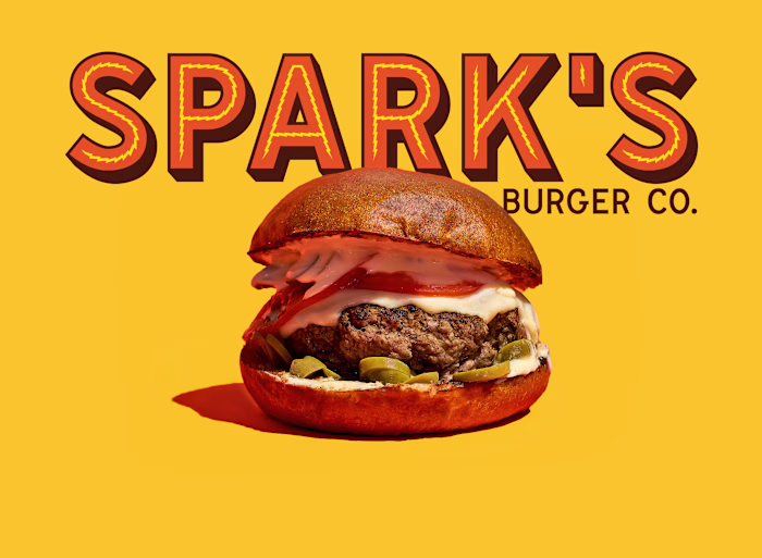 Spark's Burger Co: Brand Identity + Print Design