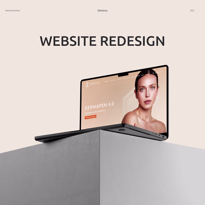 Website Redesign for Sthetica Aesthetic Medicine Clinic