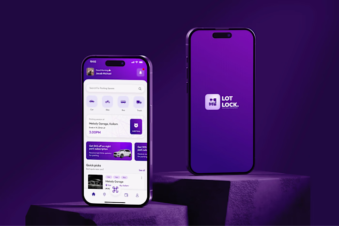 LotLock - Parking lot Booking App