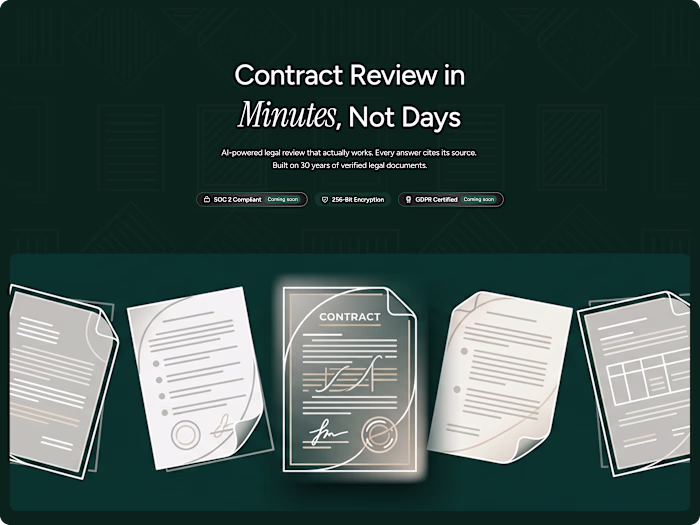 AI Legal Contract Product Development