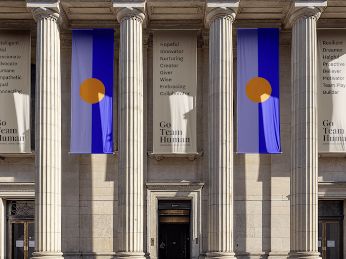 Strategy-Focused Brand Identity: Go Team Human