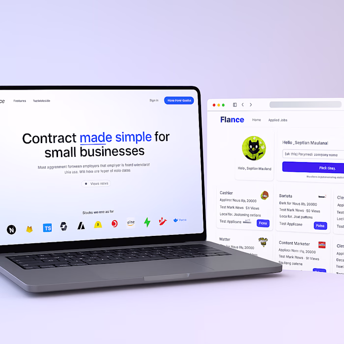 Flance Web App Freelancer Platform