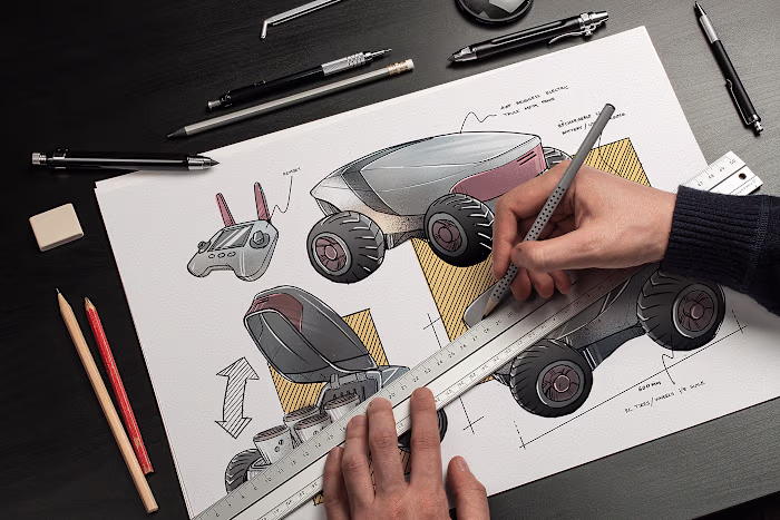 Remote Controlled Coffee Delivery Bot