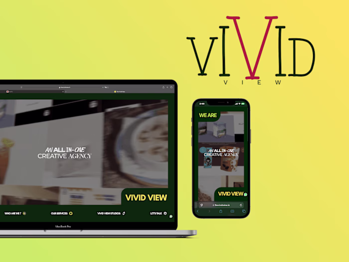 The Vivid View Website Redesign