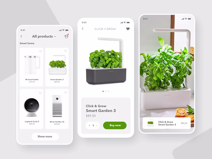 SmartShop📱- Mobile App Store