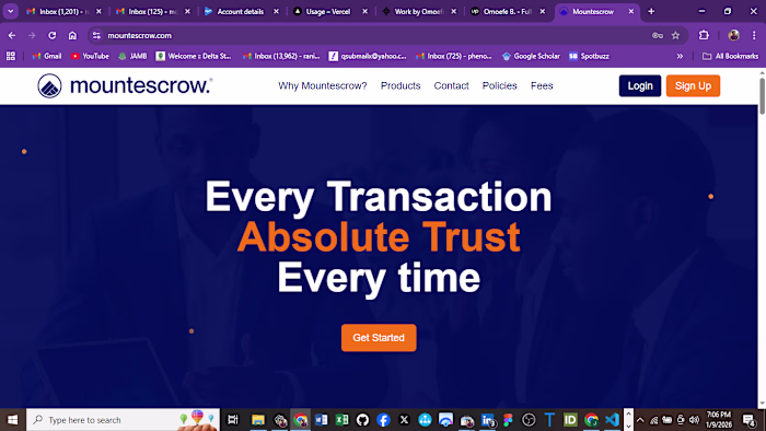 Mountescrow Ltd (Escrow Service platform)
