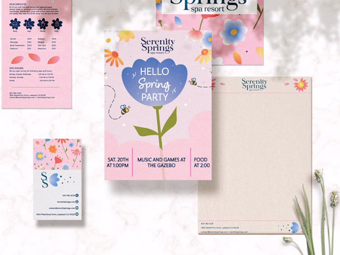 Brand Design: Serenity Springs