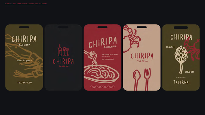 Taberna Chiripa Visual Identity Design
