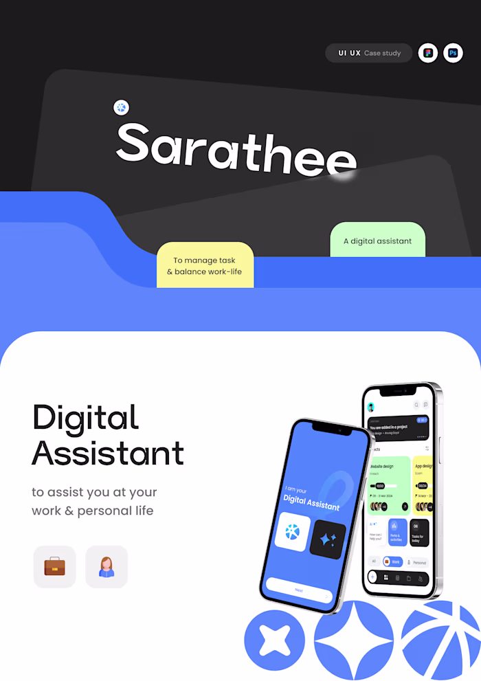 UI/UX | Case study | Task management | AI 
