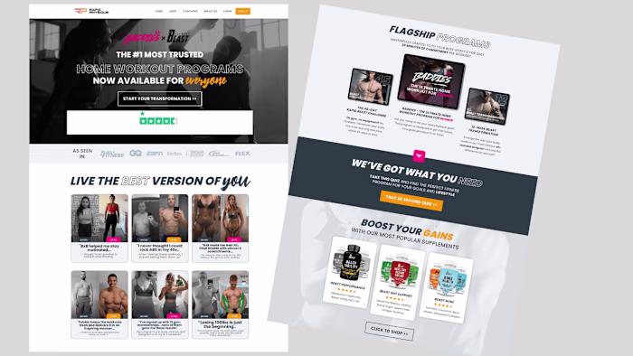 ⚡ High-Converting Shopify Store with Checkout Champ Integration