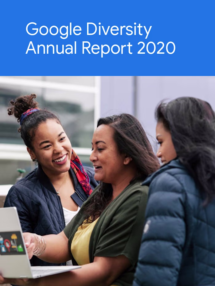 Google Diversity Annual Report 2020