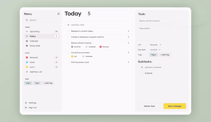 Full-Stack Todo Application
Developed a full-stack