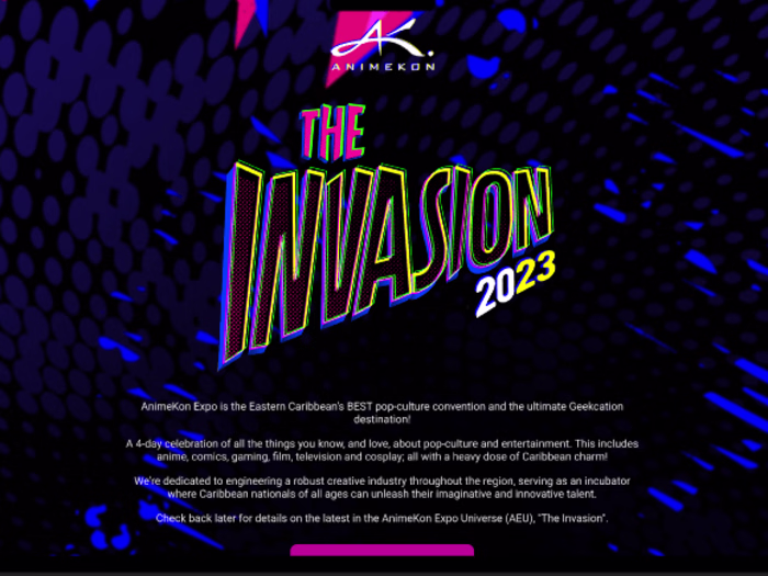 AnimeKon Expo Coming Soon Page