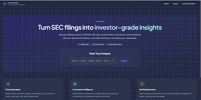SEC Filing Analyzer - AI-Powered Financial Analysis Platform