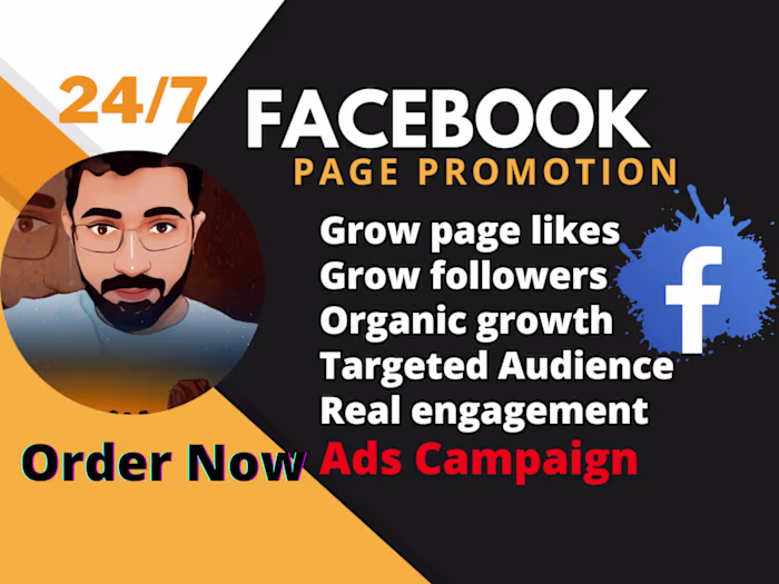 Facebook page promotion 